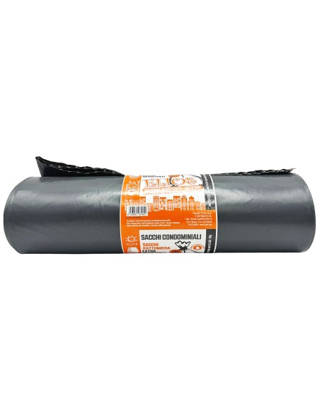 The Best 1kg Sacchi Resistenti 75x110cm 115l Neri - Raccolta Differenziata